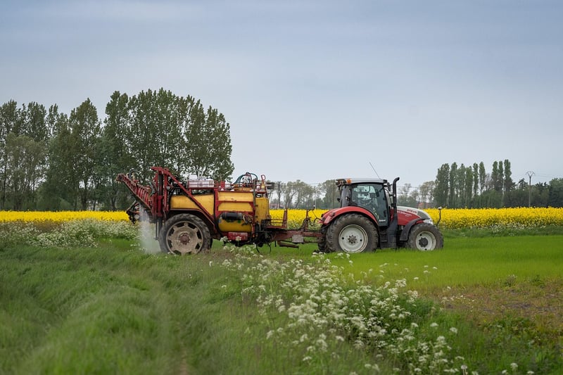 Crop rotation field